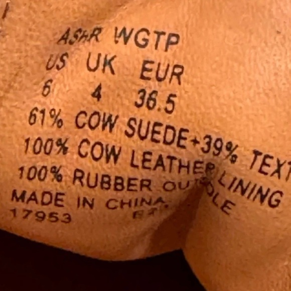 Ralph Lauren Asher Wool & Suede Wingtip Oxford Shoes Unisex Men 6 Womens 7.5 NEW - Picture 6 of 7